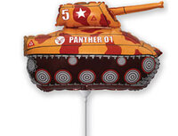 1206-0766 Ф М/ФИГУРА/3 Танк коричневый/FM