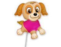 1206-0781 Ф М/ФИГУРА/3 Щенок в розовом/FM