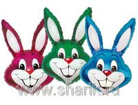 1206-0089 Ф М/ФИГУРА/2 Кролик синий(FM)