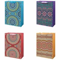 1509-1417 Пакет бум Цветочная мозаика 30х40см/G