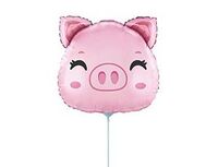 1206-1234 Ф М/ФИГУРА/3 Голова Поросенка	