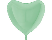 1204-0892 Г Б/РИС СЕРДЦЕ 36" Пастель Matte Green	