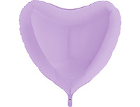 1204-0893 Г Б/РИС СЕРДЦЕ 36" Пастель Matte Lilac	