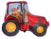 1206-0716 Ф М/ФИГУРА/3 Трактор красный/FM	