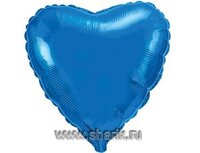 1204-0123 Ф Б/РИС 32" СЕРДЦЕ Металлик Blue(FM)	