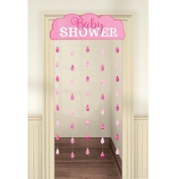 1505-1459 Украшение на дверь BABY SHOWER роз/А