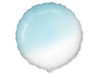 1204-1011 Ф Б/РИС 32" КРУГ Градиент голубой