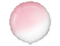 1204-1012 Ф Б/РИС 32" КРУГ Градиент розовый