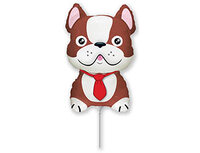 1206-1000 Ф М/ФИГУРА/3 Бульдог коричневый/FM	