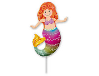 1206-1007 Ф М/ФИГУРА/3 Русалка с хвостом радужным	