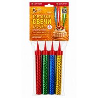 Фонтан RTS1240 Цветное пламя 4шт/уп. 12см