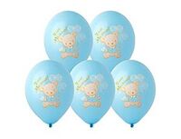 1103-2845 Шар с рисунком 14" У нас Мальчик! 2цв