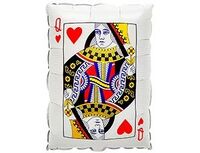 1207-6512 К ФИГУРА Карта Дама червей