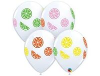 1103-3315 Шелк 11" Фрукты цитрусовые разноцветн/Q