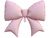 1207-6210 К ФИГУРА Бант розовый сатин