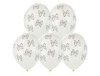 1103-3162 Шелкография пастель 14" Бантики горошек