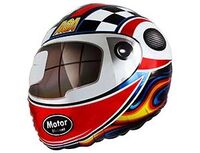  1207-5418 К ФИГУРА Шлем мотоциклиста 