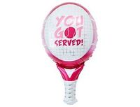 1207-6686 К ФИГУРА Ракетка теннисная розовая