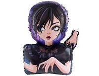 1207-5655 К ФИГУРА Мрачная девочка танцующая