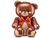 1207-6125 ПД ФИГУРА AIR Мишка сидячий с бантом	