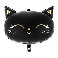 1207-4365 ПД ФИГУРА Кошка голова Black