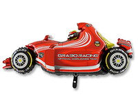 1207-3195 Г ФИГУРА Машина гоночная красная	