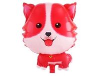  1207-5084 К ФИГУРА Собака Корги красная 