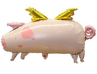  1207-5074 К ФИГУРА Свинка с крыльями 