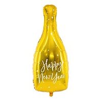 1207-4381 ПД ФИГУРА Бутылка HAPPY NEW YEAR Gold	