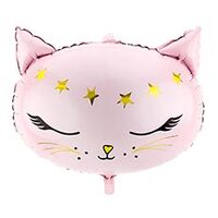 1207-4422 ПД ФИГУРА Кошка голова Pink	