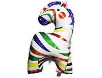 1207-4967 К ФИГУРА Зебра разноцветная	