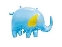 1207-4968 К ФИГУРА Слоник голубой	