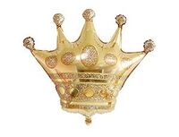 1207-4976 К ФИГУРА Корона золотая	