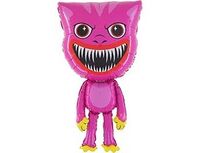 1207-4810 Г ФИГУРА Монстр Зубастик розовый	