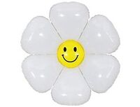 1207-4986 К ФИГУРА Цветок Ромашка Улыбка белая	