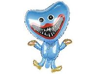 1207-4998 К ФИГУРА Монстр Зубастик синий сердце	