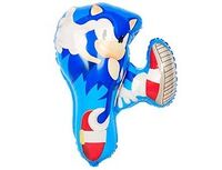  1207-5293 К ФИГУРА Ежик Аниме шагающий синий 