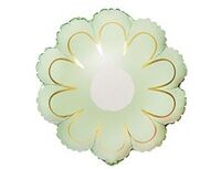 1207-6221 К ФИГУРА ЦветокРомашка зеленая с золотом