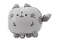 1207-6202 К ФИГУРА ПушМяу Кошка серая