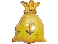 1207-6465 К ФИГУРА Мешок денежный Доллар