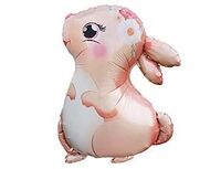  1207-5254 К ФИГУРА Заяц в профиль розовое золото 