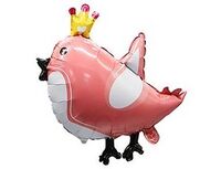 1209-0493 Р 3D АЛМАЗ Б/РИС 26" Металлик Rose Gold