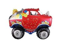  1207-5261 К ФИГУРА Машина джип красный 