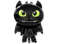  1207-5343 К ФИГУРА Дракон маленький черный 