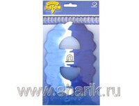 1404-0361 Гирлянда Декор 3,6м сине-бело-голубая