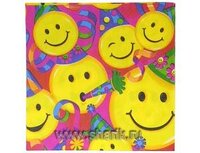 1502-0516 Салфетка Улыбки 33см 16шт/А	