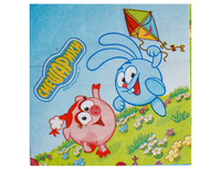 1502-0651 Салфетка Смешарики 33см 16шт/А	