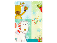 1502-1191 Скатерть п/э НГ Компания 130х180см/G	