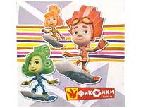 1502-1323 Салфетка Фиксики 33см 16шт/А	