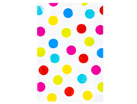 1502-1732 Скатерть п/э Горошек мульти 130х180 см/G	